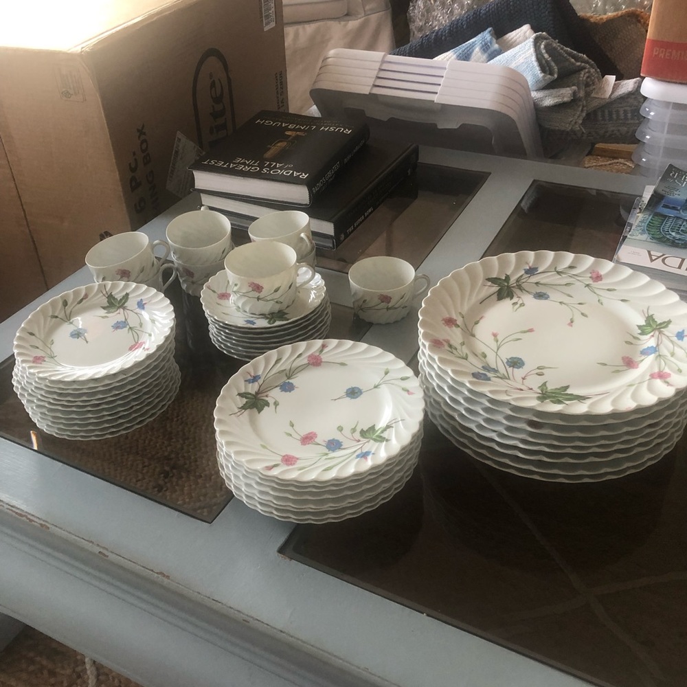 Haviland Limoges 8 pc place setting